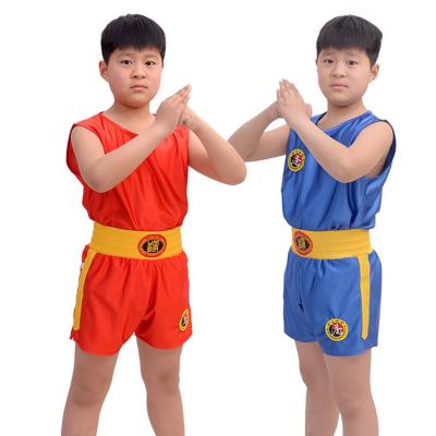 China Light Factory Direct Wholesale Best Quality Martial Arts Wear Sanda Suit Boxing Clothes for sale