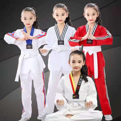 China Lightweight Twill Taekwondo Doboks Jiu Jitsu With Bamboo Gi Fabric Custom Martial Arts Judo Karate Bjj Wear Best Quality Uniforms for sale