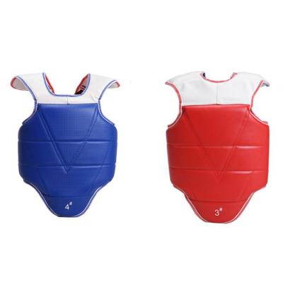 China Factory Wholesale Martial Arts Protective Gear Comfortable Boxing Head Guard Taekwondo Body Chest Protector for sale