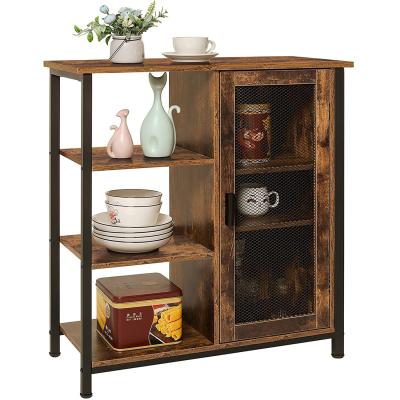 China (Other)Adjustable Wooden Storage Organizer Buffet Side Cabinet with Shelf Modern Design Wooden Toy Storage Cabinet for sale