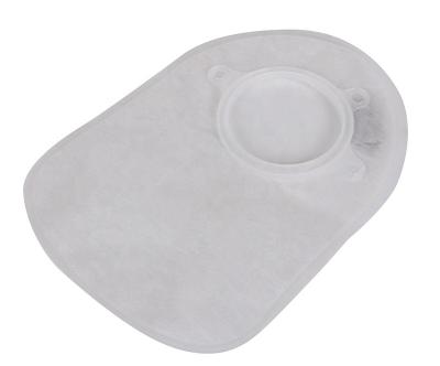 China Smell-seal (15-60mm) two-piece film pouch colostomy bag transparent for sale