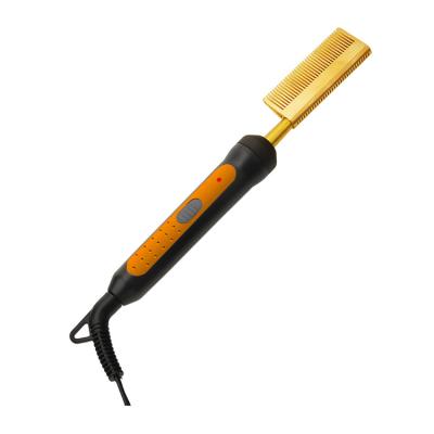 China Comb + Straightening Comb 110V-240V Universal Electrothermal Straightening Copper Comb 500 Degree F Hair Salon Wig Straightening Comb for sale