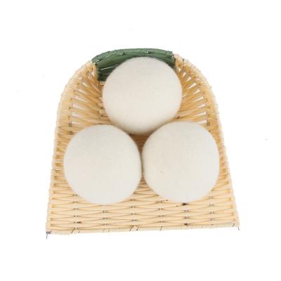 China Natural Reusable Laundry Wool Dryer Balls Cleaning Washing Machine Saves Drying Time for sale