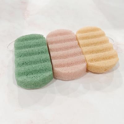 China All Natural Home Use Organic Konjac Sponge For Body Cleaning for sale