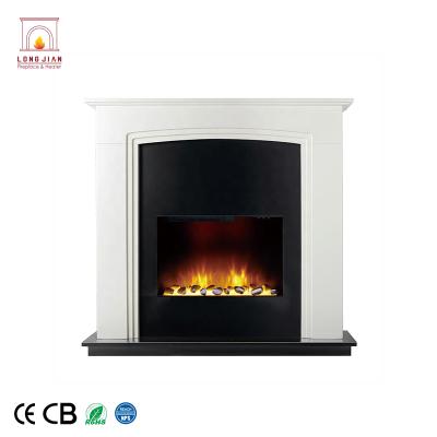 China MDF curb style cheap price high efficiency free standing electric fireplace fireplace for sale for sale