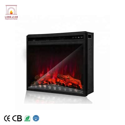 China Hotel Easy Installation European Luxury Mechanical Control Insert Fireplace Designs for sale