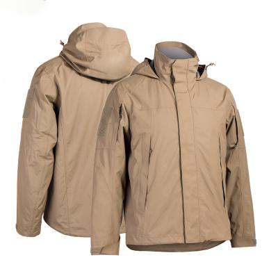 China Breathable Custom Design Police Military Waterproof Khaki Jacket for sale