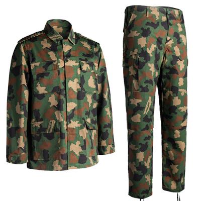 China Wholesale Factory Woodland Africa Army Uniforms Breathable for sale