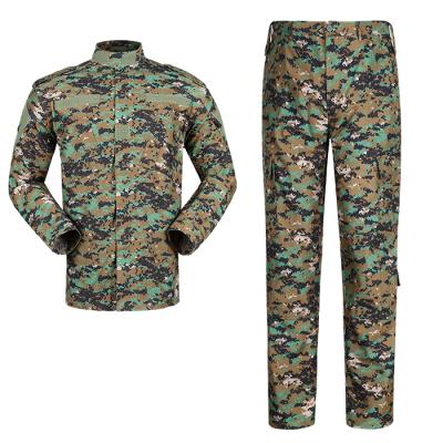 China Breathable T/C Twill / Ripstop Digital Woodland SpecialMilitary Uniform for sale