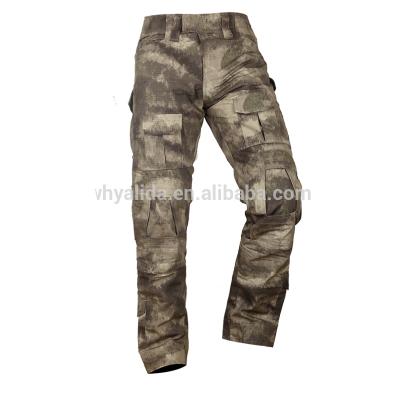 China Breathable 65%Polyester 35%Cotton 210g Ripstop Printed A-TACS AU Tactical Pants for sale