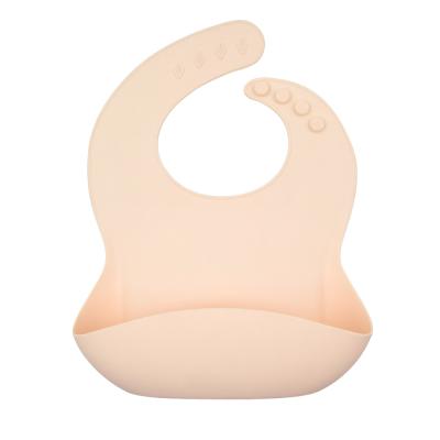 China Free Feeding High Quality Eco-Friendly Washable Apron PVC Silicone Scarf Saliva Towel Bib Newborn Baby Dining Bibs for sale