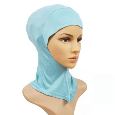 China New fashion modal high elastic multicolor bottom mercerized cotton monochrome durag head scarf long for sale