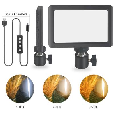 China Professional Mini W86C Multiposition Video Conference Vlogging LED Panel Fill Light for sale