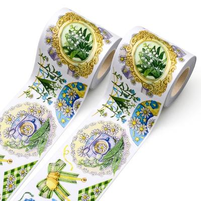 China Waterproof Professional Manufacturer Custom Printing High Quality Colorful Special UV Ink Craft Washi Tape for sale