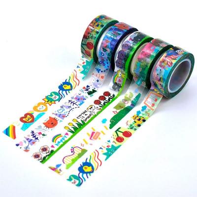 China Waterproof DIY Customized Decorative PET Transparent Washi Tape Wholesale for sale