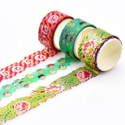 China Wholesale custom cute animal cartoon washi die cut tape waterproof for sale