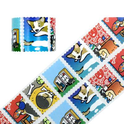 China Popular Designs Waterproof Scrapbooking School Stationery Supplies Custom Make Washi Sticker Rolls for sale