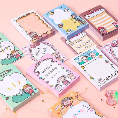 China Custom kawaii mini loose leaf notebook cute notepads for printing school supplies for sale