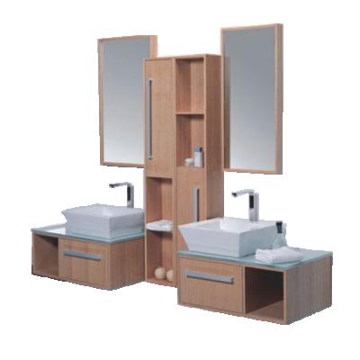 China Beautiful Design MDF Wall Cabinet Bathroom Vanity Wall Cabinets And Shelves Furniture YX-C0159 for sale