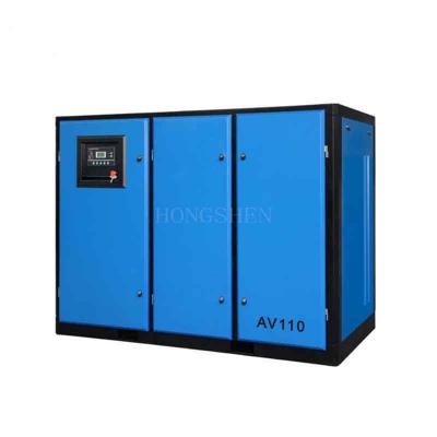 China Lubricated Rotary Screw Air Compressor Unit Machine Unit Motor 30A 22kw 8bar Pressure 220/380V/50Hz 60Hz for sale