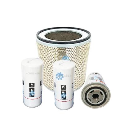 China Material of Construction Shop AC Screw Air Compressor Parts Air Filter Oil Filter Element Kit 2906009200 for sale