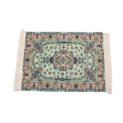 China New Comfortable Design Woven Mat Anti-slip Custom Cover Persian Mouse Pad for sale