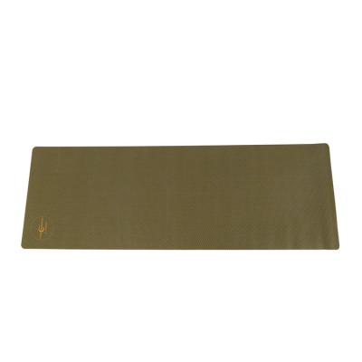 China High Quality Dense Granules Size Thick Natural Rubber Yoga Mat Travel Non-Slip Custom Mat Anti-Slip for sale