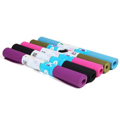 China Good Resilience Breathable Natural Rubber Yoga Mat Environmental Friendly Anti-Slip for sale