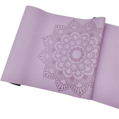 China Soft Wholesale Custom Printed 10mm OEM / ODM Natural Rubber PU Polyurethane Rubber Yoga Mat for sale