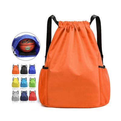 China Custom Anti-theft Backpack Custom School Pouch Large Capacity Drawstring Single Drawstring Fitness Bag for sale