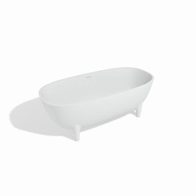 China Eco - Friendly Bathtubs Material Luxury Freestanding Bathtub Solid Outdoor Bathtub for sale