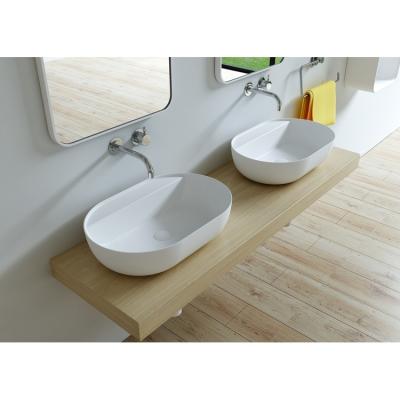 China Modern Factory Wholesale Factory Directly Sell Sink Durable Ceramics Kitchen Bathroom Artificial Stone Sink for sale