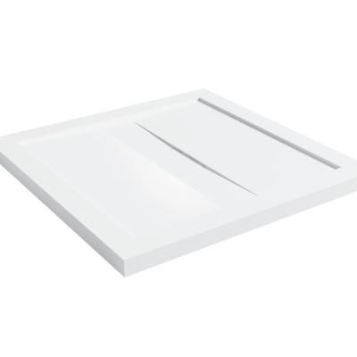 China Modern Hot New Products White Custom Shower Tray Base Shower Floor Drain Base for sale