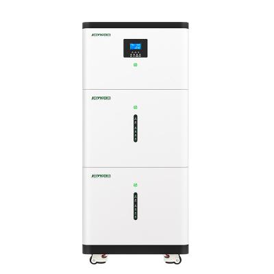 China JOYKOO 10KWH EPS Solar Panel Energy Storage Lithium LiFePO4 Battery With Inverter 580*260*1320mm for sale