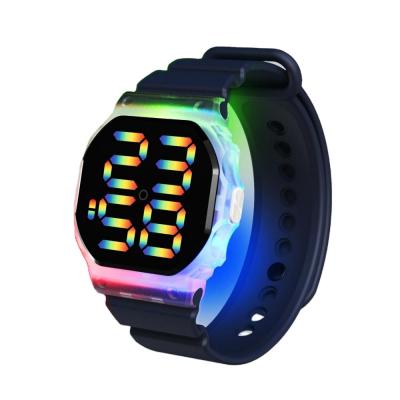 China Factory Direct Selling Children's LED Watch Fashion Sports Day/Date Watch Waterproof Silicone Strap Men's and Women's Digital Watch for sale