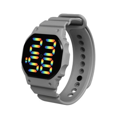 China Hot Selling Strap Men's Silicone Digital Display Watch Day/Date Fashion LED Digital Watch Men's Sports Watch for sale