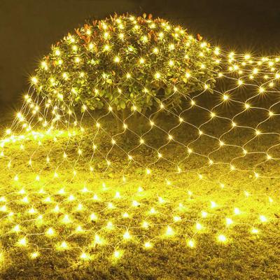 China Outdoor Decoration 2x2m 3x2m 6x4m LED Net Lamp LED Outdoor /Indoor Fishing Net Lamp With Waterproof Net Lamp String for sale