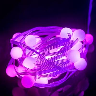 China Holiday Party/Weddding/Christmas Decoration LED Color Spherical String Lamp LED String Lamp Fairy Tale String Lamp Suitable For Indoor Christmas Bedroom for sale