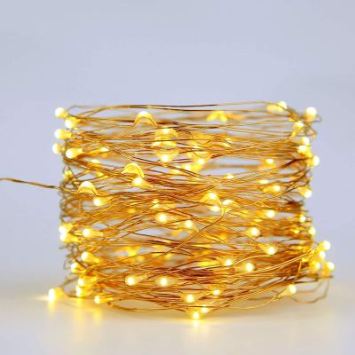 China Wholesal LED USB Infrared Remote Control String Light 10M100LED Remote Control Fairy Copper Wiring String Light for Wedding Christmas Holiday Decor Lamp for sale