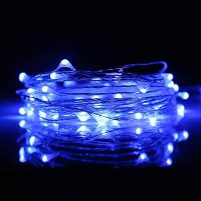 China 10m Remote Control Copper Wire Lamp USB LED Infrared Christmas String Background Fairy Lights Wedding Party Home Decoration for sale