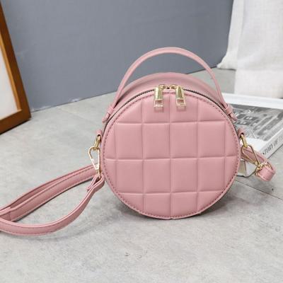 China EM1069 New Waterproof Stylish Cross - Body Purse Sling Bag Girl Round Small Purse Women's Clip for sale