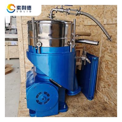 Chine Centrifugeuse pour la purification d'huile vierge Extra vierge d'huile d'olive Séparateur à disque vertical à vendre