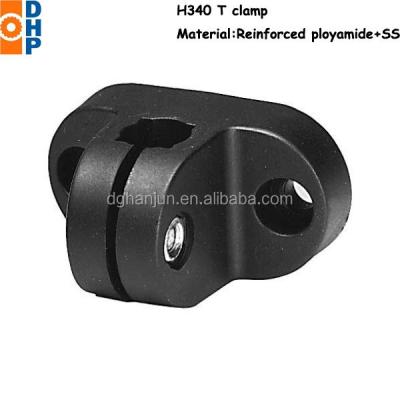 China T Clamp For Square Tube For Brackets H339 Communication Pipe Clamp For Tube for sale