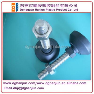 China Table Feet Plastic Adjustable Stainless Feet Levelers for sale