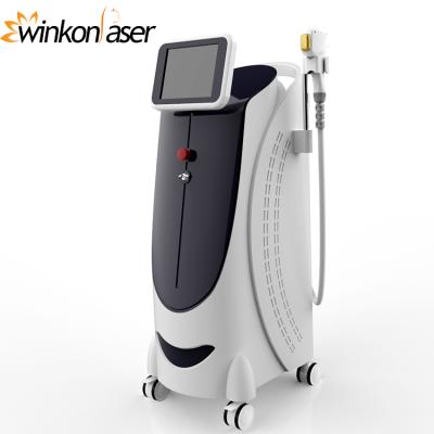 China Skin Tightening Non-crystal Alexandrite Diode Machine Painless Laser Hair Removal 808nm for sale