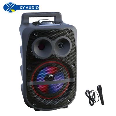 China 2018 Newest Model Outdoor Activities For 8 Inch Active Cart Speaker With Stands for sale