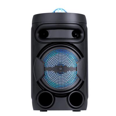 China Hot selling in Amazon portable audio with ball light /party shaker/USB/TF/FM with ball light cart speaker XY-0658 for sale