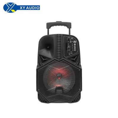 China 8 inch speakers and pull rod and wheel speakers and fashionable speakers and speakers XY-0814 for sale