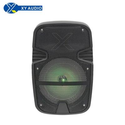 China 8 inch woofer speakers portable pull rod and wheel speakers and fashionable speakers and speakers XY-0835 for sale