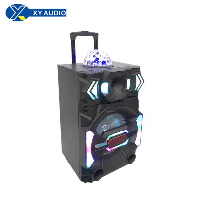 China 12 inch speakers and pull rod and wheel speakers and fashionable speakers and speakers XY-1234 for sale